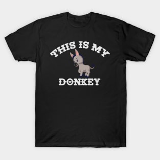 Farmer and Donkey Comic T-Shirt